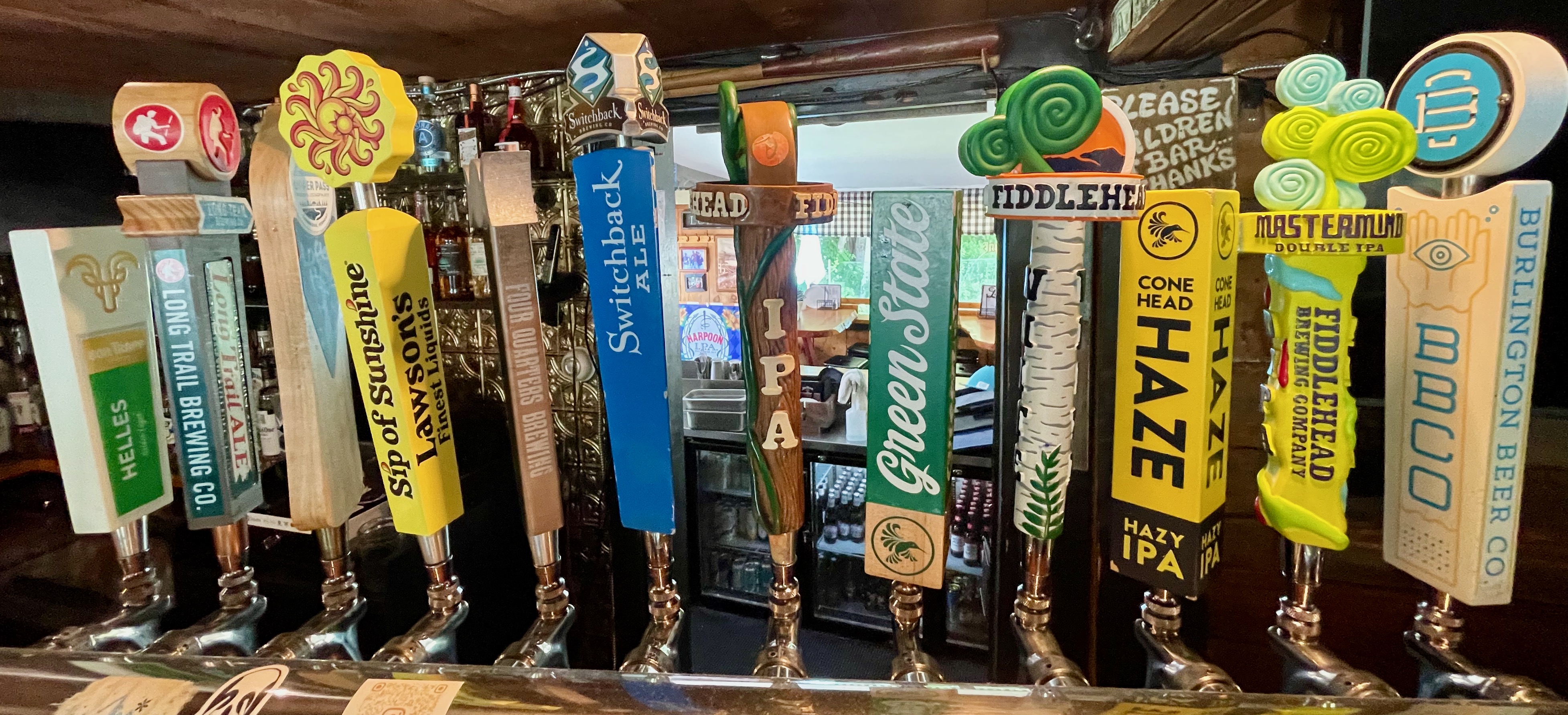 Vermont drafts on tap β photo: The Loft Tavern