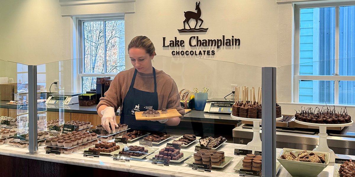 Lake Champlain Chocolates Stowe